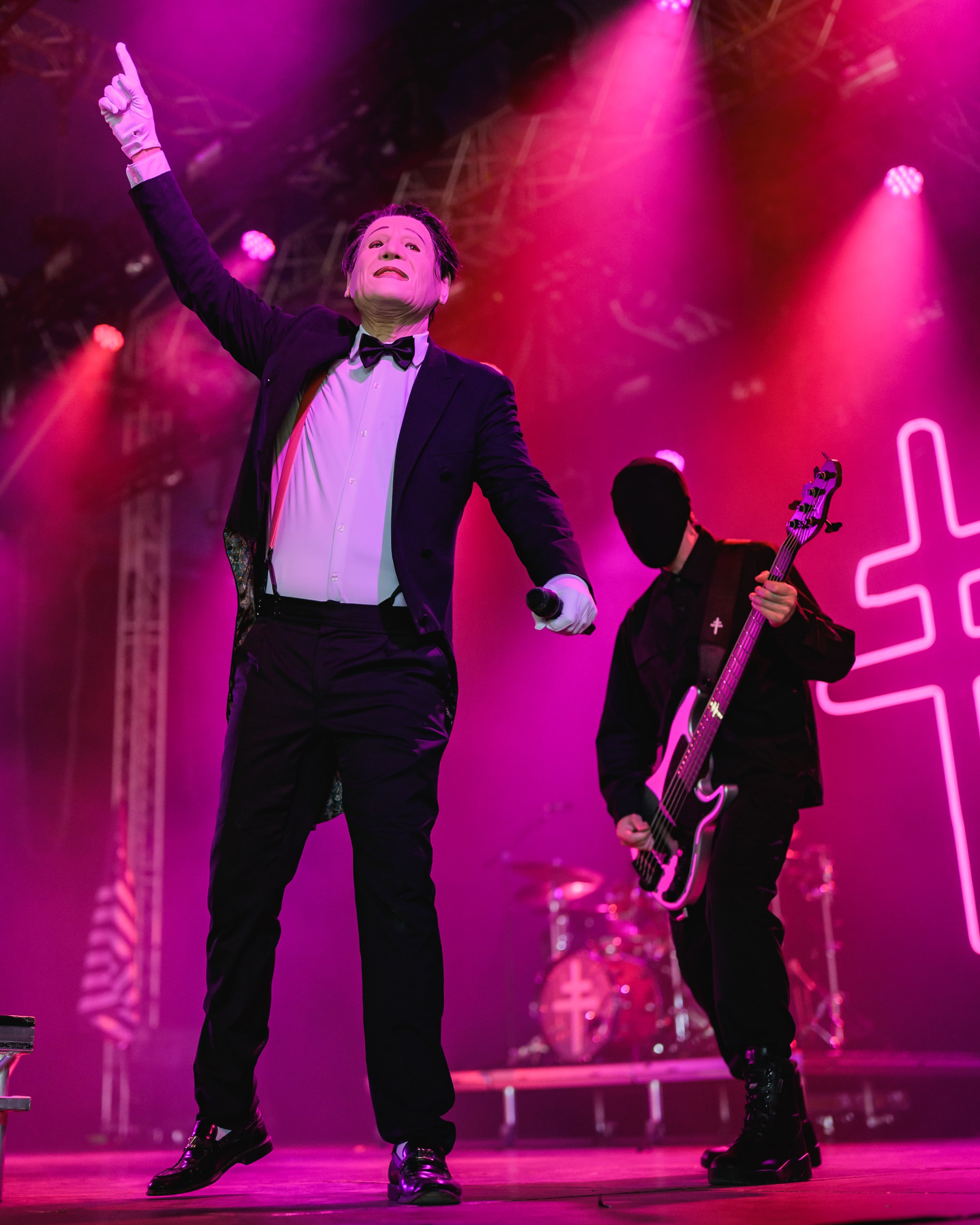 President performing